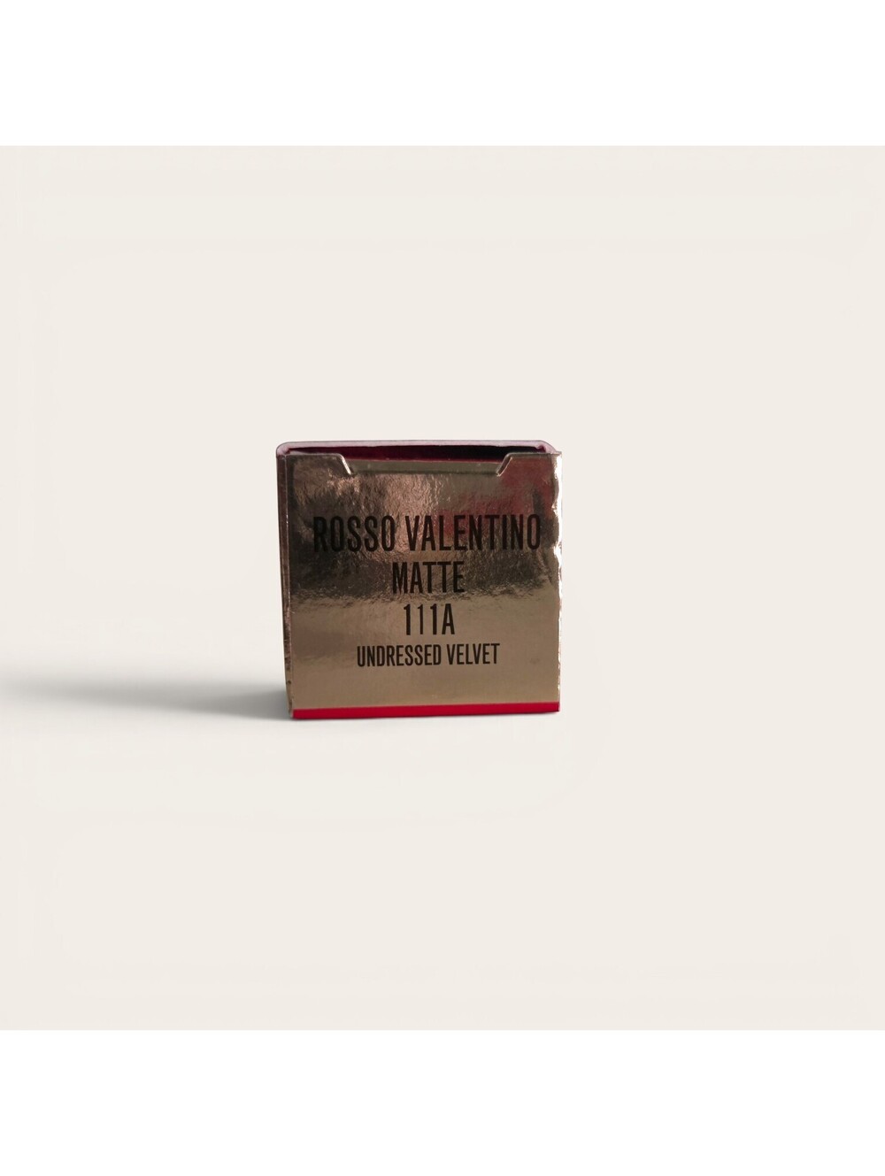 Valentino Rosso Valentino Matte Lipstick "Undressed Velvet" 111A - Full Size NIB - Picture 4 of 4